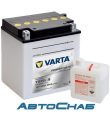 30.0 VARTA MOTO FP +элек.1 53030 186х130х171